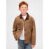 CANVAS FIELD JACKET BRAZEN BROWN