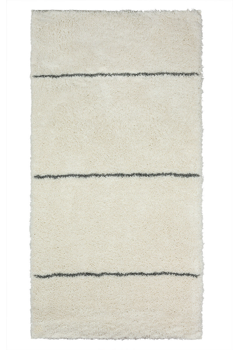 BLIZZ - ALFOMBRA BLIZZ 79927 80X150CM WHITE/ANTHRACITE 