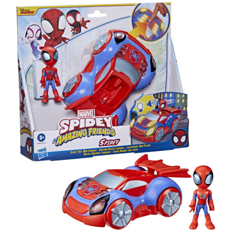 Figura Spidey And His Amazing Friends Vehículo Luminoso SPIDEY