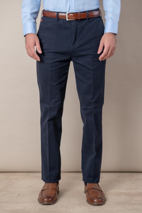 Patalón gabardina clásico Azul marino