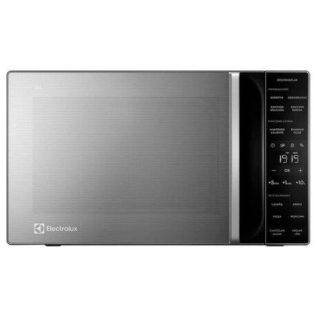 MICROONDAS ELECTROLUX 25-LITROS GRIS EMDY25S0MXM 25L