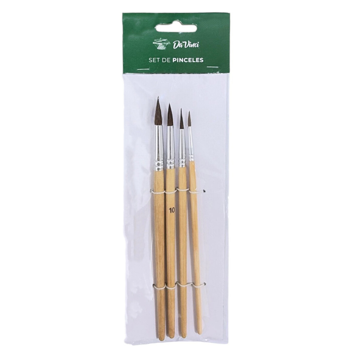 Pinceles Da Vinci 4 pcs - Redondos 