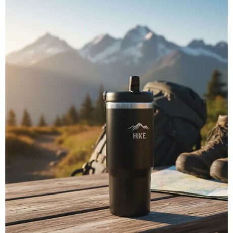 Termo Grip Max 890 ML Hike Color Negro