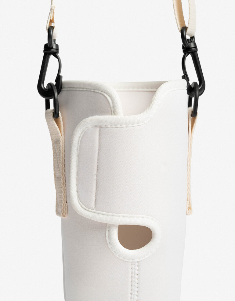 Rega Varios Porta Vaso Con Correa - Blanco Crema