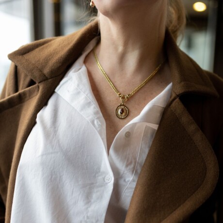 Dije Topacio Caramelo - Oro 18k Dije Topacio Caramelo - Oro 18k