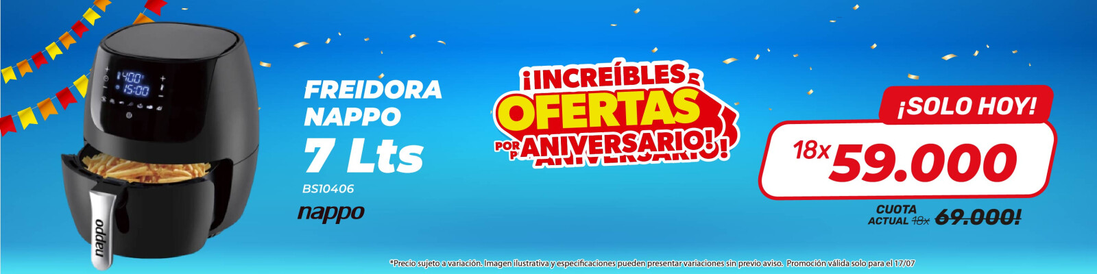 Oferta 1 del dia 17/07