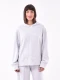 HOODIE DELFINO GRIS MELANGE M