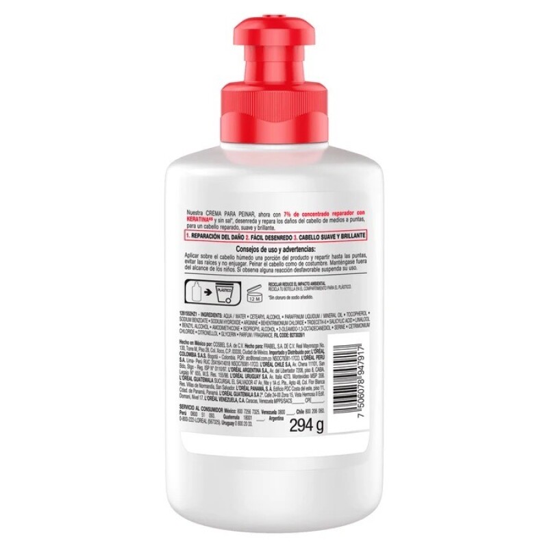 ELVIVE Reparación Total 5 . Crema para peinar 300 ML ELVIVE Reparación Total 5 . Crema para peinar 300 ML