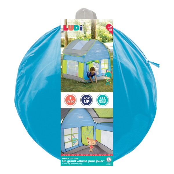 Carpa Infantil Casa Desarmable Niños Cabaña Juguete Ludi Carpa Infantil Casa Desarmable Niños Cabaña Juguete Ludi