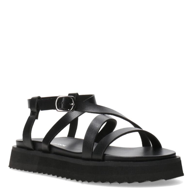 Sandalias de Niña MINI Miss Carol Califa Con Tiras Negro