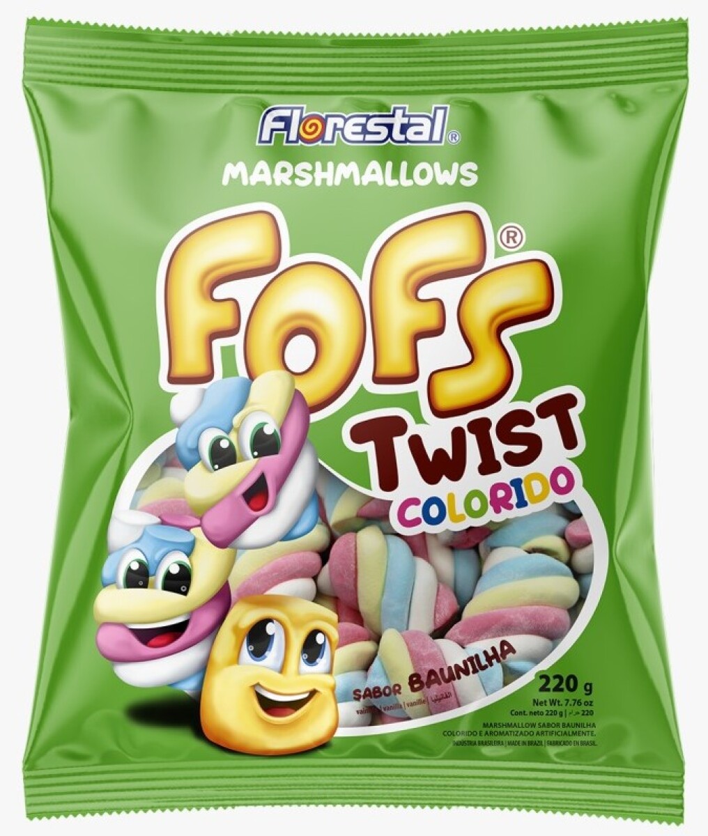 MARSHMALLOW FLORESTAL FOFS 220G COLORES 
