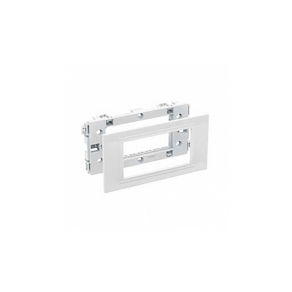 Marco bastidor módulo doble 28 x 73 x 140mm blanco AE4290