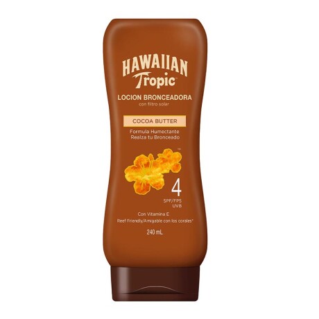 Protector Solar Hawaiian Tropic Cocoa butter fps 4