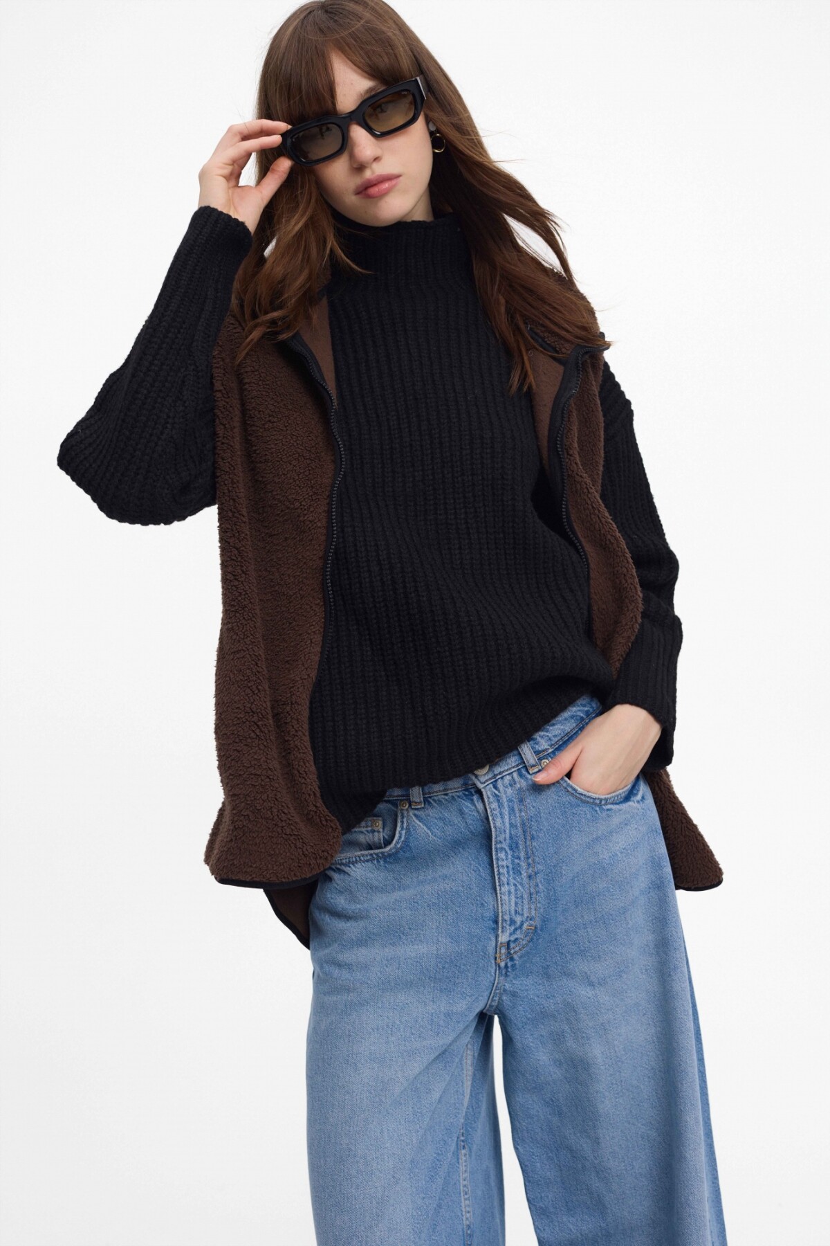 Chaleco Tory Marron