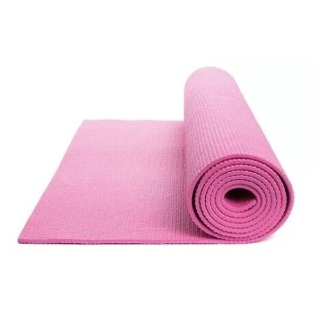 Alfombra Mat de Goma Para Yoga o Pilates Rosa chicle