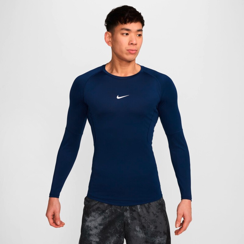 Remera Nike Pro Dri-Fit Tight Top de Hombre Azul