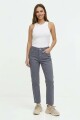 Pantalon recto AZUL PIEDRA