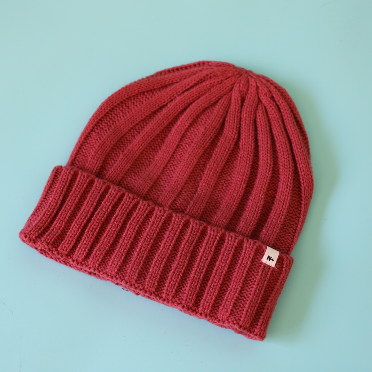 Gorro N+ de Lana NUBE - Rosado 