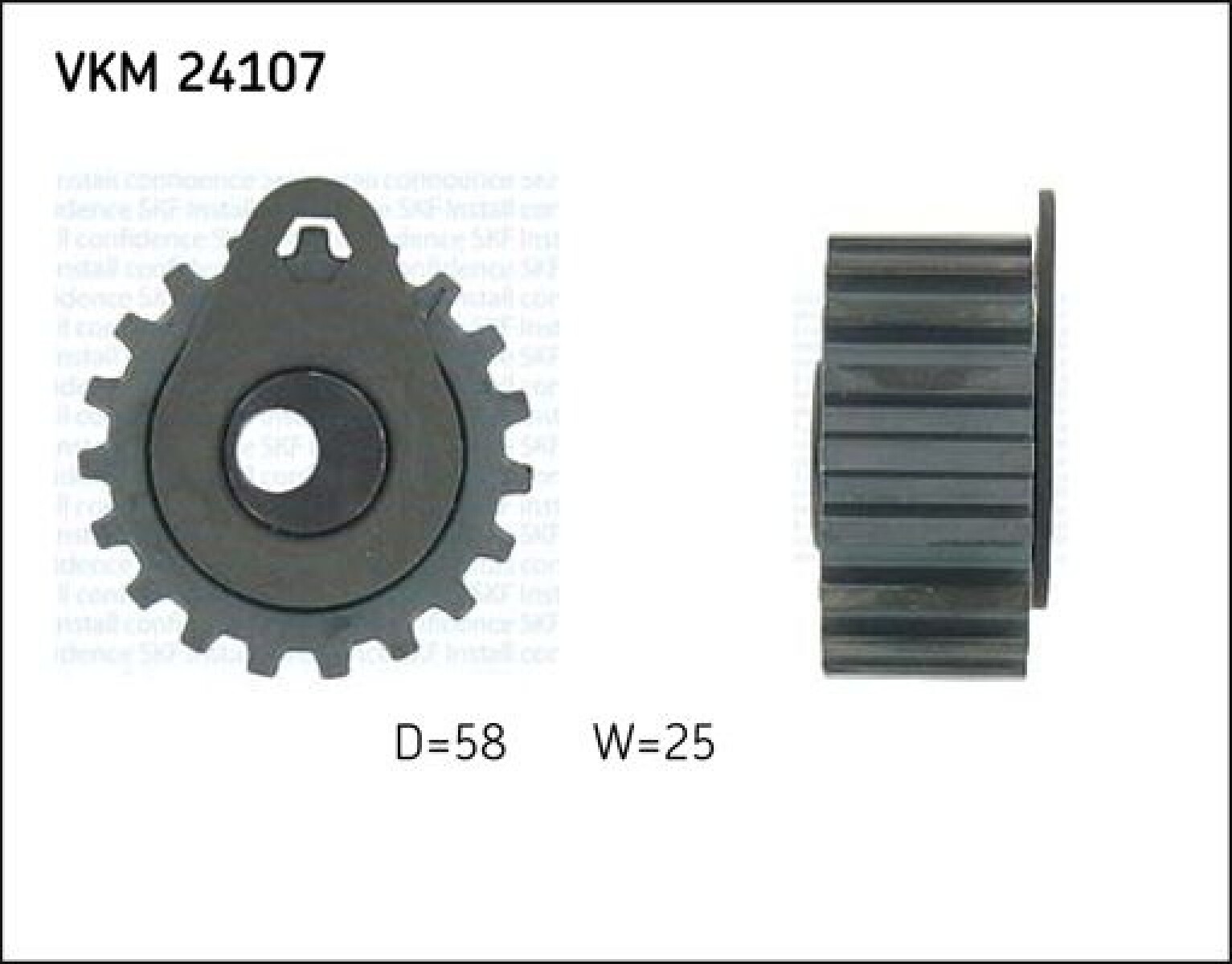 TENSOR FORD DIST. ESCORT MONDEO 1.8D BTP 