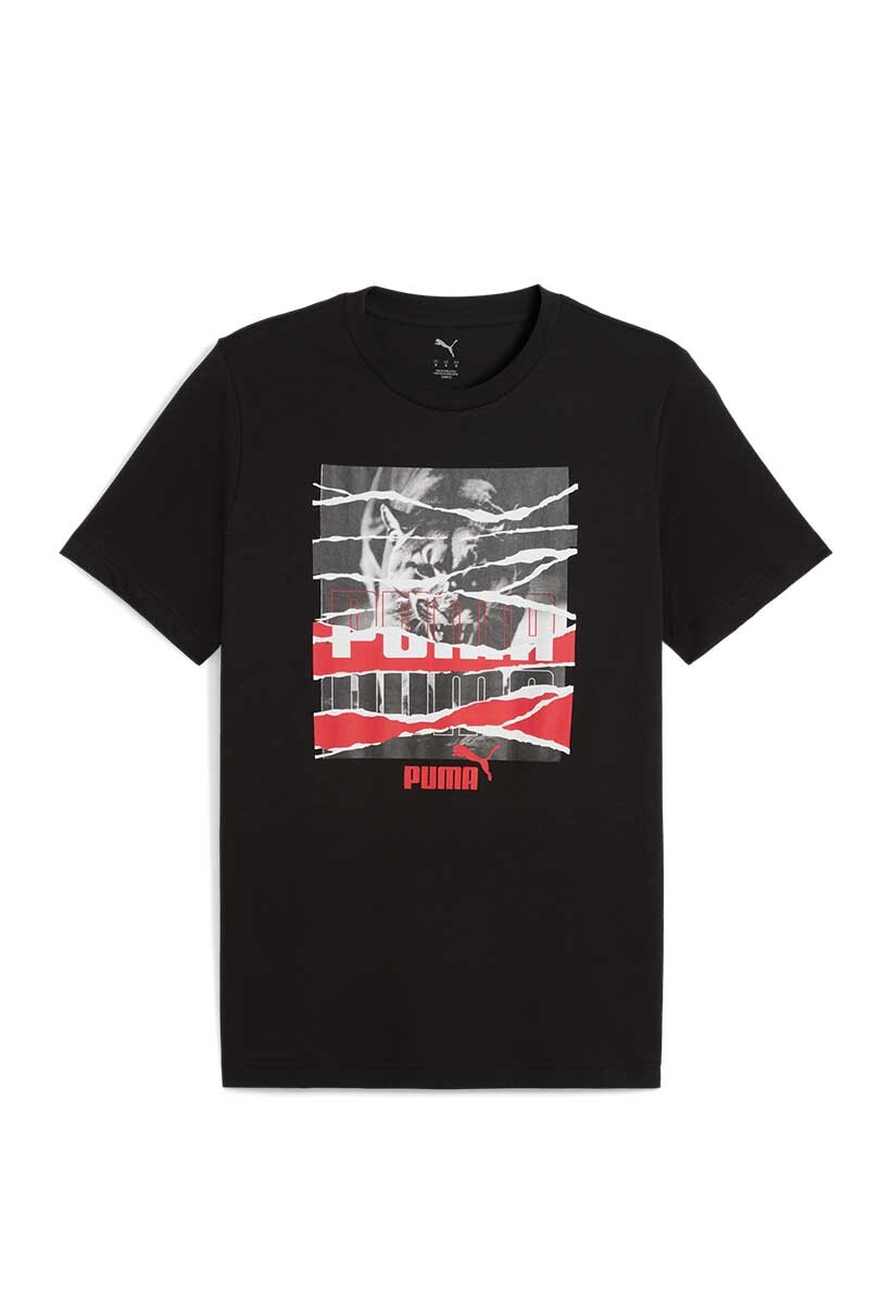 REMERA PUMA GRAPHIC TEE Negro