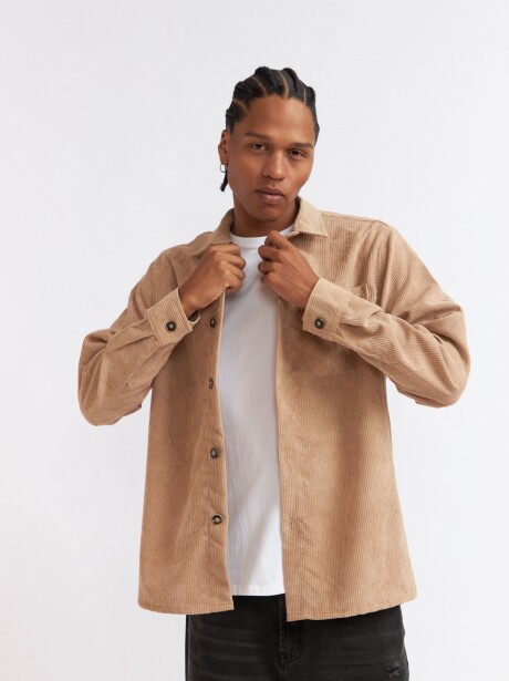 SOBRECAMISA MILTON BEIGE