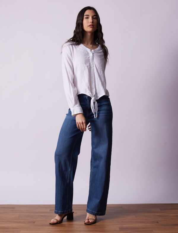 Blusa Algodon Nudo CRUDO