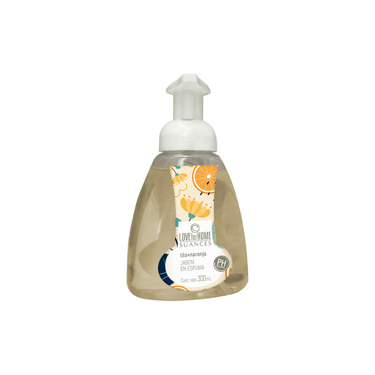 JABON EN ESPUMA TILO Y NARANJA 300ML 