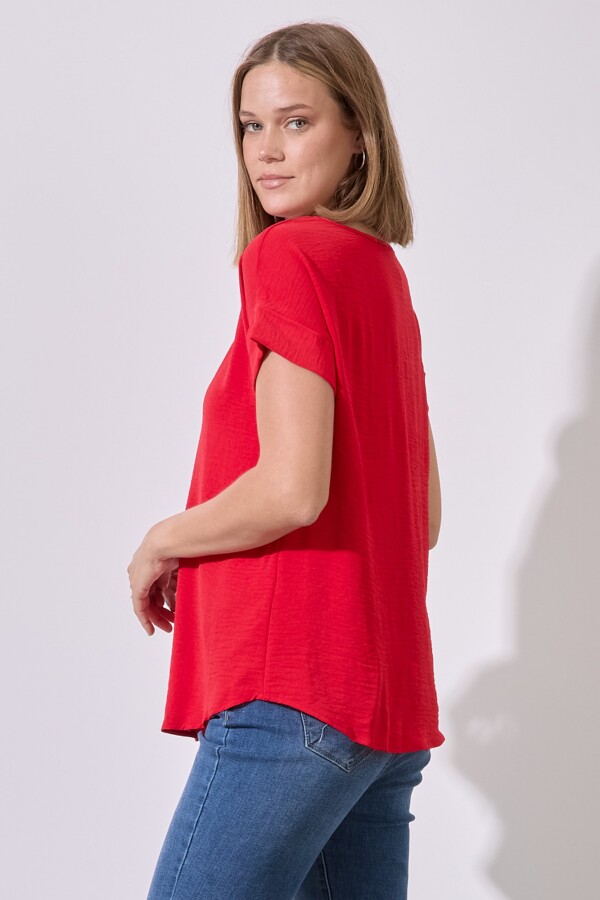 Blusa Solid ROJO