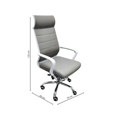 Silla de oficina AeroComfort Pro Gris