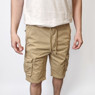 Bermuda Jogger Cargo Beige