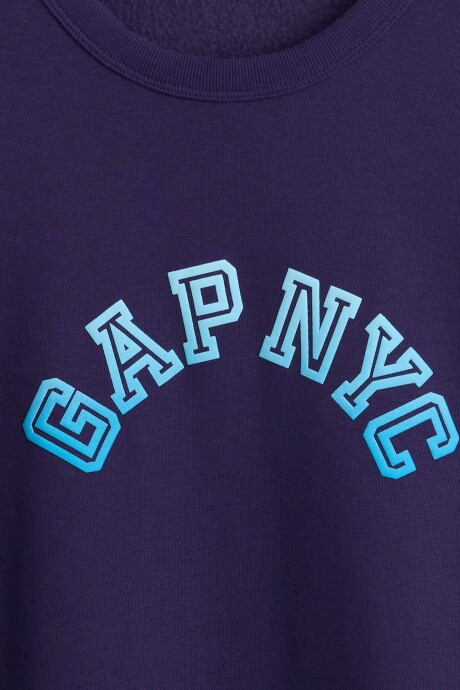 Remera Logo Gap Hombre Twilight Navy