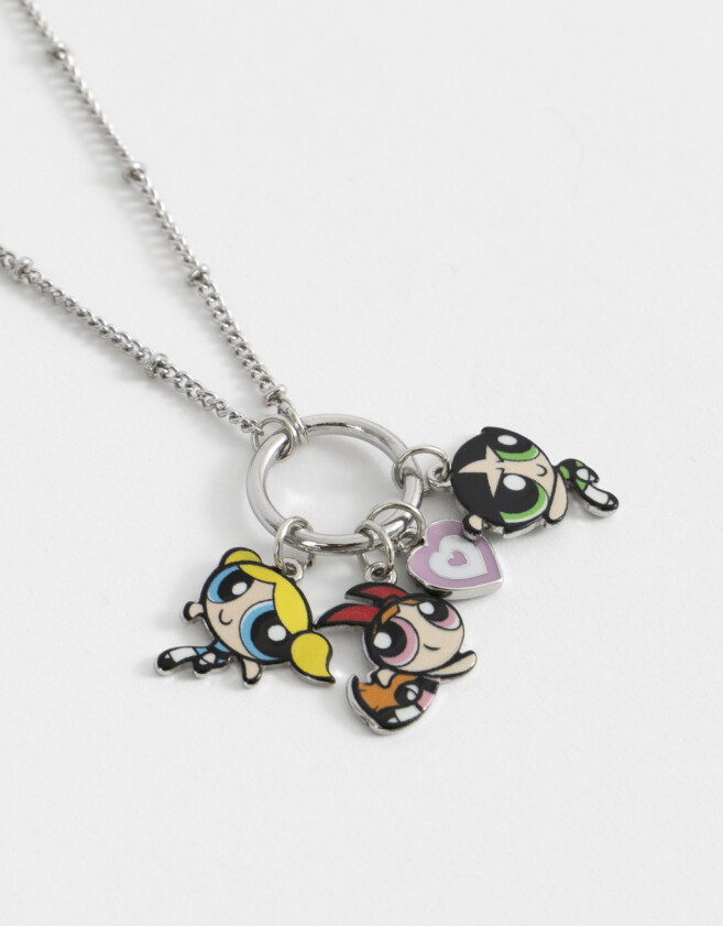 Collares Infantiles Collar Multicharm "chicas Superpoderosas" - Combinacion Multicolor
