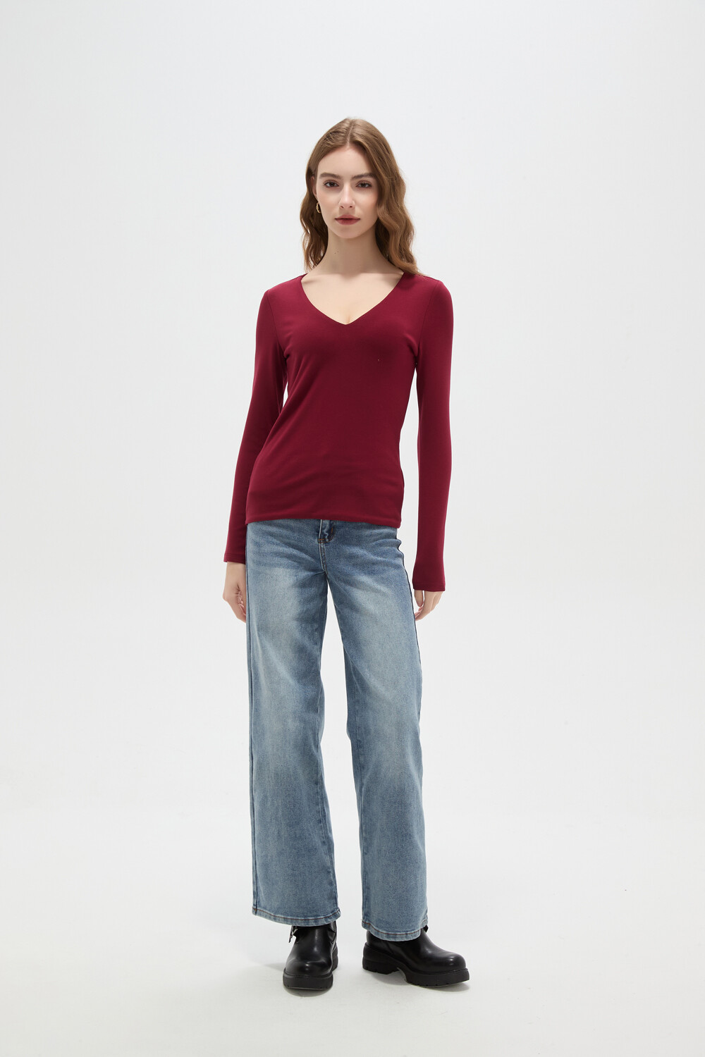 Remera Inhara Bordeaux