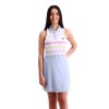 Vestido Deportivo Con Short Calza Tenis Fila Celeste/Blanco