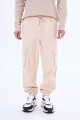 Pantalon de gabardina Rocha Beige