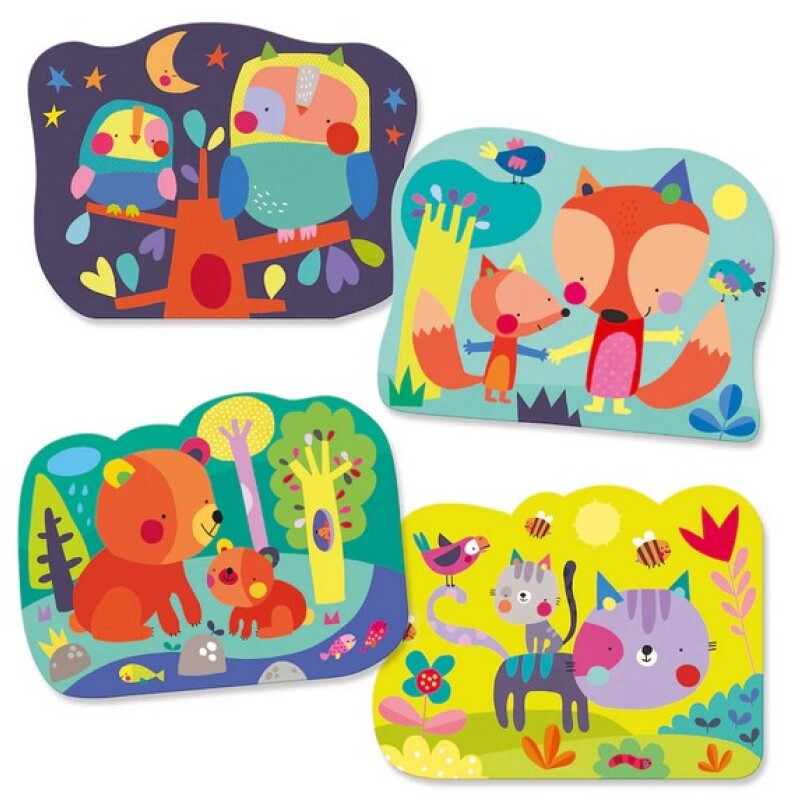 Set de dibujos para colorear mágicos Osos