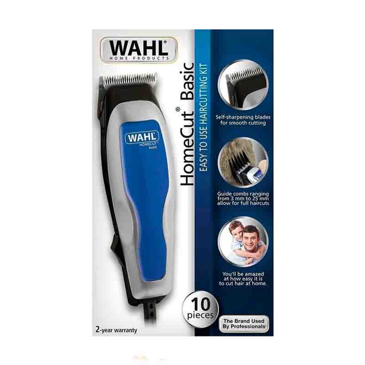 Máquina de cortar cabello Wahl - Homecut Basic 15 piezas 