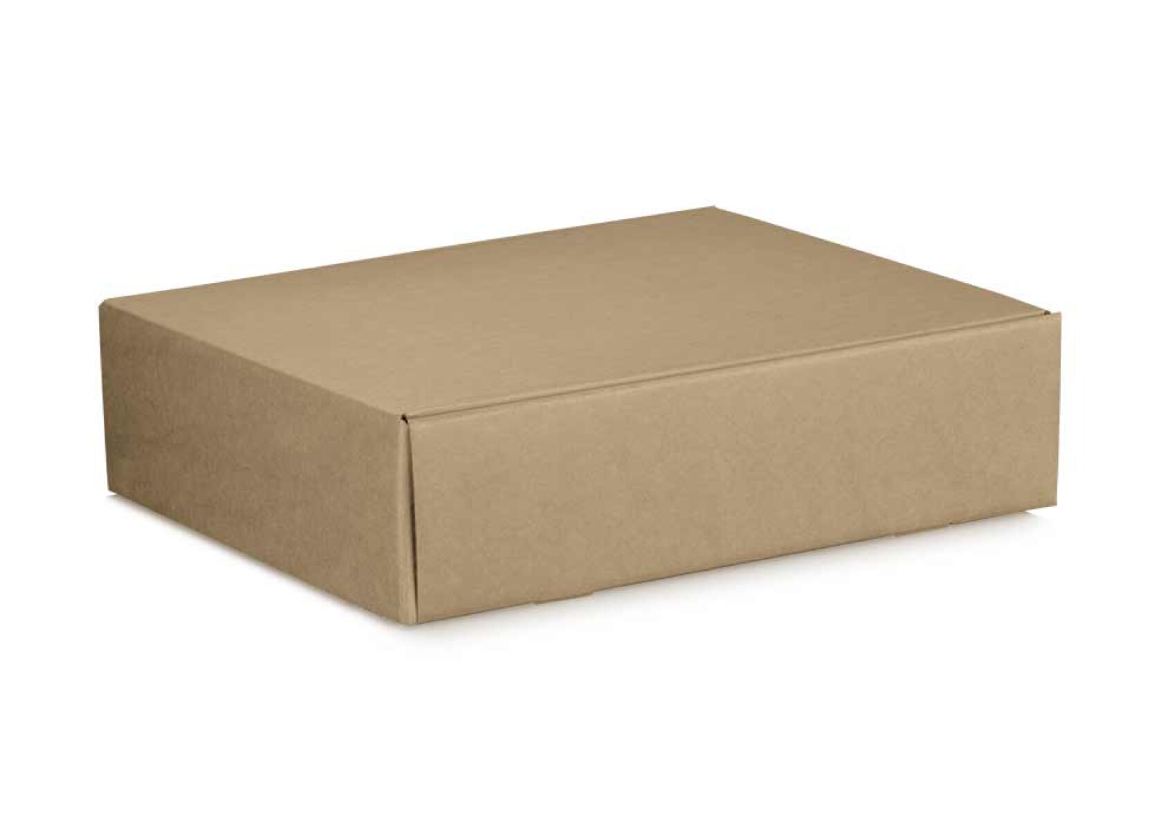 Caja rígida 2 botellas 34x18,5x9 - 35425 - KRAFT MARRON 