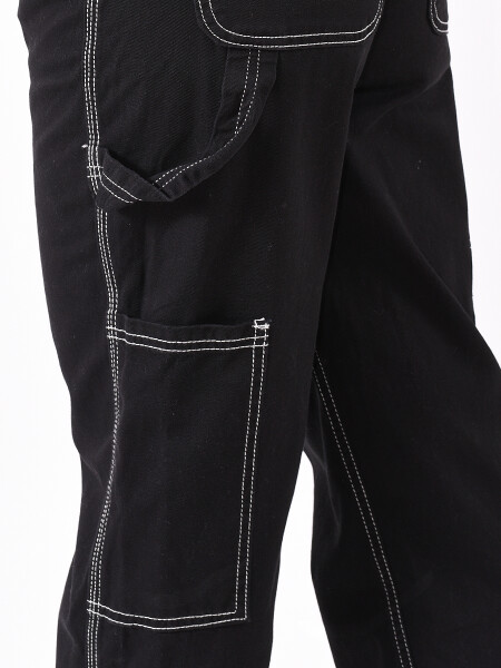 PANTALÓN RUFO NEGRO
