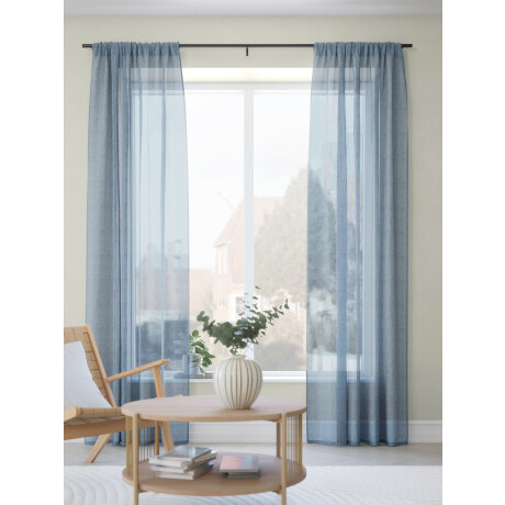 Cortina GOLTA 1x140x245 azul empolvado Azul oscuro