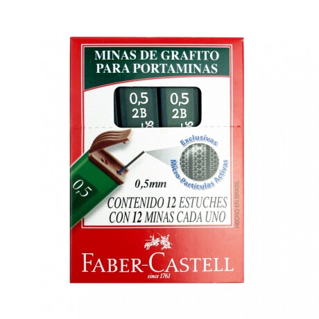 Repuesto Portaminas Faber-Castell 0.5/0.7 mm x 12 0.5 mm