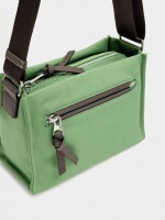 Bolso Bandolera De Nylon S verde