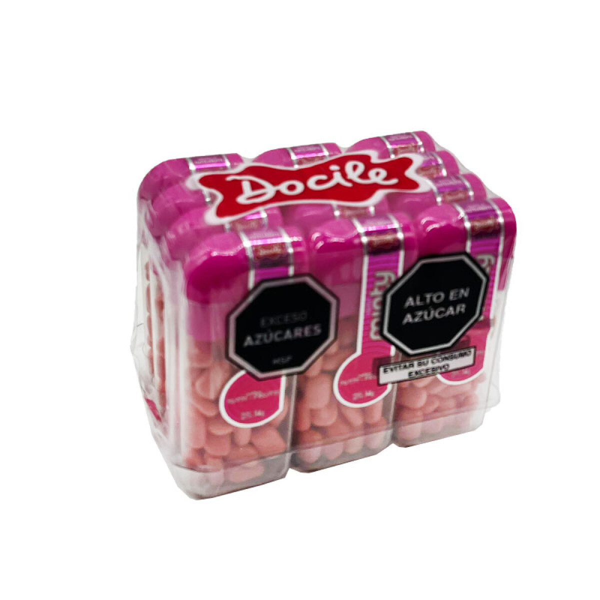 Pastillas DOCILE MINI MINTY 14 Grs X12 Unidades DisPlay - Tutti Frutti 