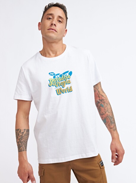 REMERA SURFBOARDS BLANCO