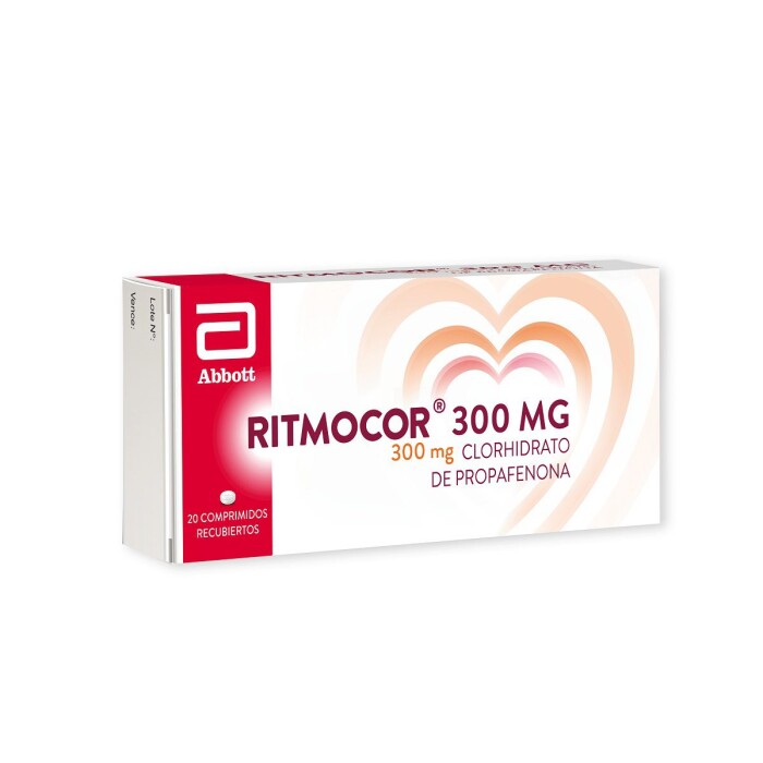 RITMOCOR 300 MG. CJ X 20 COMPRIMIDOS única