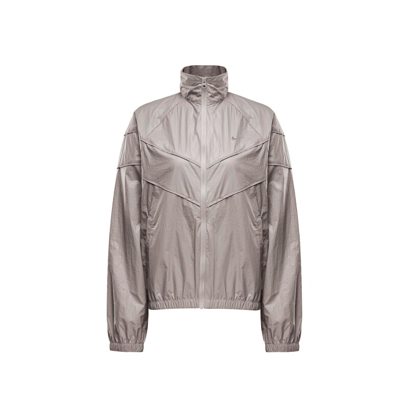 Abrigo Nike Sportswear Windrunner de Mujer Gris