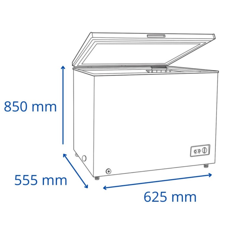 Freezer James 150 Horizontal Doble Accion Color Blanco Freezer James 150 Horizontal Doble Accion Color Blanco