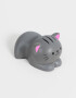 Lúdico Apretable Squishy Gatito - Gris Medio