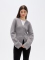 Saco Opal Gris Melange Medio