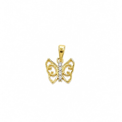 Colgante mariposa en oro Colgante mariposa en oro